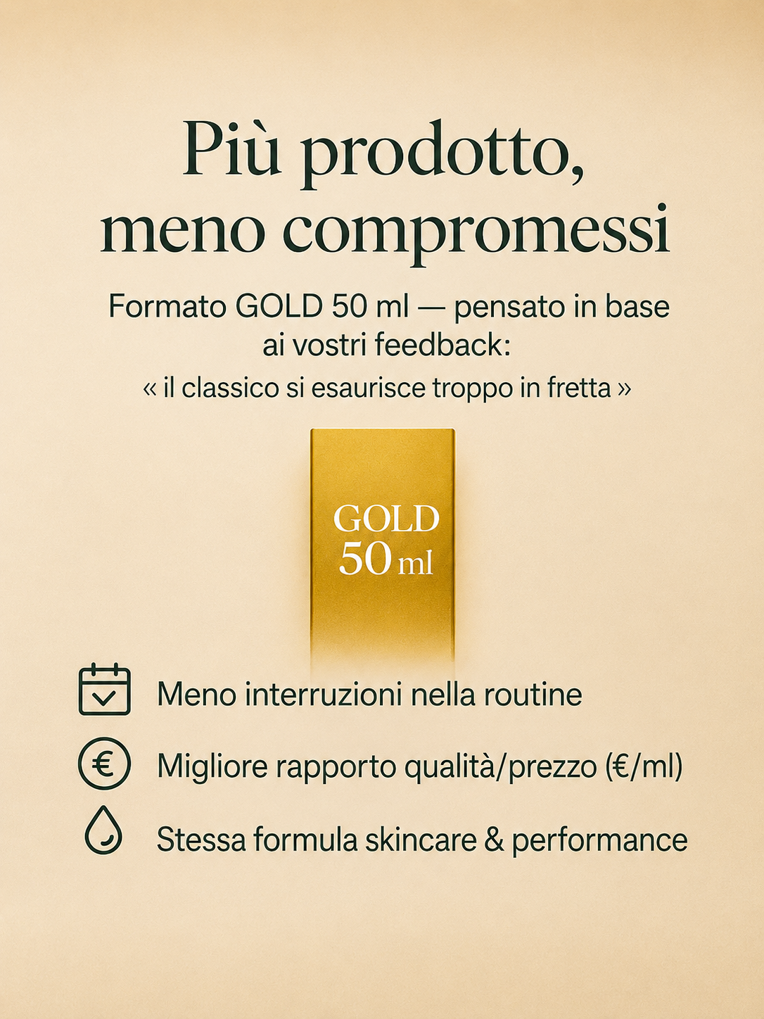 Sanelya® Gold | Formato Maxi | CC Cream ad altissima coprenza |