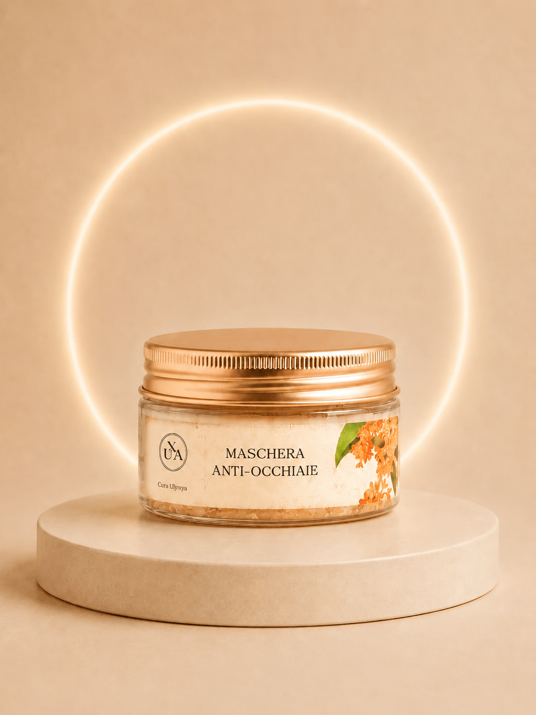 Maschera anti-occhiaie e antirughe