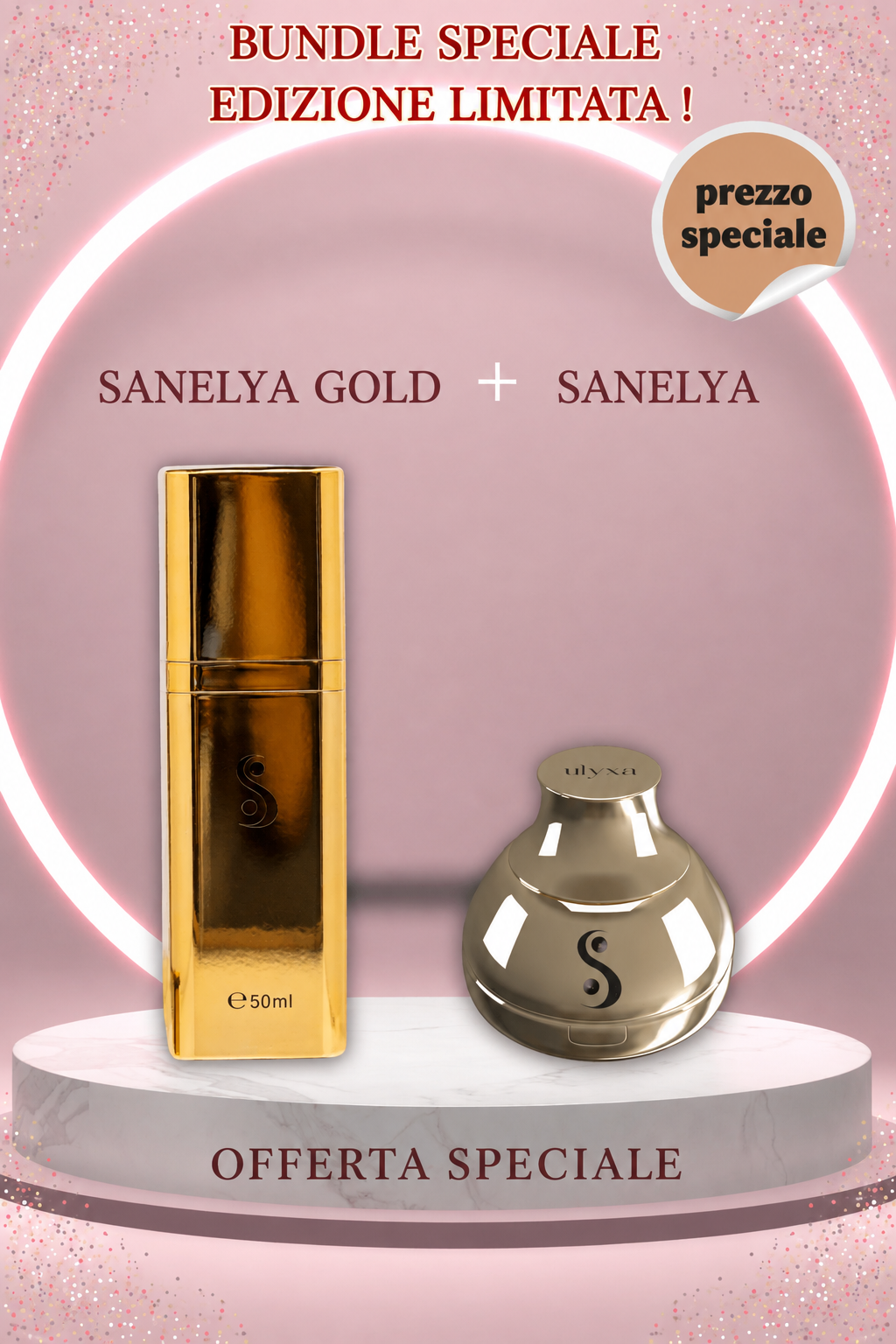 Sanelya® Gold | Formato maxi | CC cream ad alta coprenza
