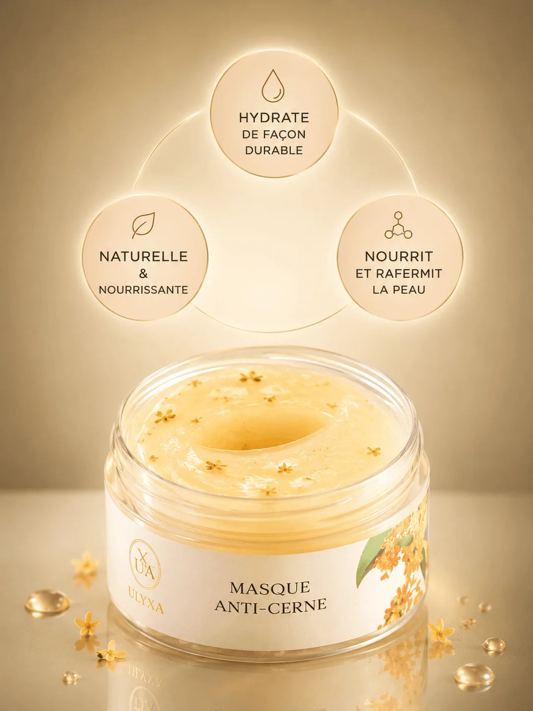 Maschera anti-occhiaie e antirughe