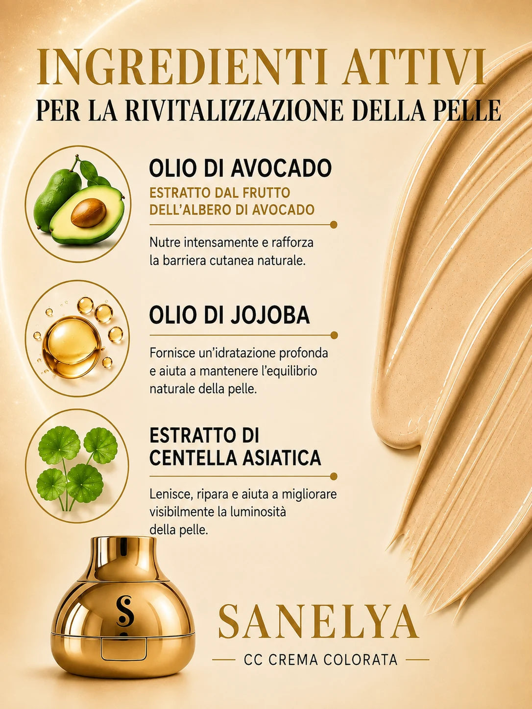 Crema CC Sanelya